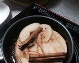 簡単！焼きリンゴのマスカルポーネ添え作り方3写真