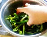 生ピーマンを中華風にして食す☆作り方3写真