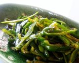 生ピーマンを中華風にして食す☆作り方4写真