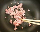 ♡豚ひき肉とれんこん・人参のきんぴら♡作り方3写真