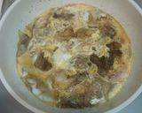 唐揚げで親子丼作り方4写真