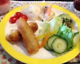 冷奴♡カニカマを乗せて♪作り方1写真