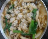 本つゆであさりのむき身入り玉子丼！作り方9写真