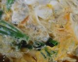 本つゆであさりのむき身入り玉子丼！作り方13写真