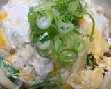 本つゆであさりのむき身入り玉子丼！作り方15写真