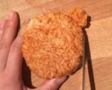 お花見デコおにぎり（ブラウン編）作り方1写真