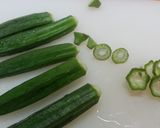 簡単おつまみ～蒸し牡蠣&温野菜～作り方3写真