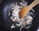鮭とｴﾋﾞのｸﾘｰﾑﾊﾟｽﾀ☆作り方1写真