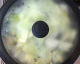 春キャベツと桜エビの簡単チョイ和風パスタ作り方4写真