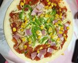 ピザソース+既成の生地作り方3写真