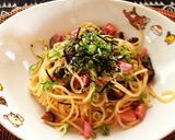 旨い♪ベーコンとキューちゃんの和風パスタ作り方6写真
