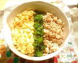 卵パラパラ♪簡単＊三色丼＊そぼろ弁当にも作り方5写真