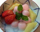 さくら白玉**作り方4写真