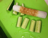 簡単おつまみ♪ちくわのクルクル作り方1写真
