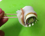 簡単おつまみ♪ちくわのクルクル作り方5写真