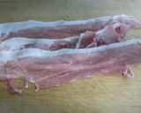 ☆居酒屋の味☆豚シソ巻き☆作り方1写真
