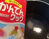 新緑が可愛いダイエット抹茶黒糖寒天ゼリー作り方1写真