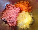 白菜たっぷり中華風ハンバーグ作り方3写真