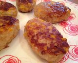 白菜たっぷり中華風ハンバーグ作り方8写真