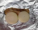 サケのホイル蒸し　洋風レモン風味作り方2写真