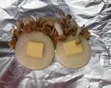 サケのホイル蒸し　洋風レモン風味作り方3写真