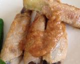 なすの豚肉巻き☆味噌だれ作り方9写真