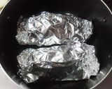 サケのホイル蒸し　洋風レモン風味作り方6写真