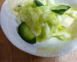 液体塩麹の浅漬け(きゅうり＆キャベツ)作り方5写真