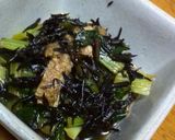 ひじきと小松菜の炒め煮作り方6写真