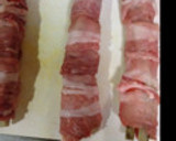 節約☆切り落とし豚肉で野菜の肉巻き作り方4写真