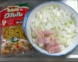 ◆チキンライス入り★マカロニグラタン◆作り方1写真