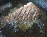 スズキの辛い甘酸っぱいソースかけ作り方2写真