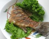 スズキの辛い甘酸っぱいソースかけ作り方4写真