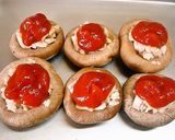 一口おつまみ♥しいたけのトマチー焼き作り方3写真