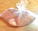 簡単一品☆鶏ともやしのドレッシング蒸し作り方2写真