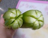 うちのお味噌汁＊小松菜＊作り方1写真