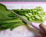 うちのお味噌汁＊小松菜＊作り方2写真