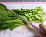 うちのお味噌汁＊小松菜＊作り方2写真