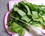 うちのお味噌汁＊小松菜＊作り方3写真
