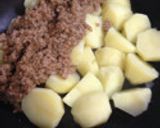 じゃがいものそぼろあんかけ作り方5写真