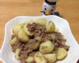 じゃがいものそぼろあんかけ作り方6写真