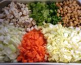 野菜たっぷりトマトスープ作り方1写真