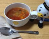 野菜たっぷりトマトスープ作り方3写真