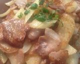 セロリとジャガ芋と豚肉とろ〜り中華風炒め作り方8写真