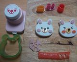 はんぺんくまちゃん（デコ弁）作り方1写真