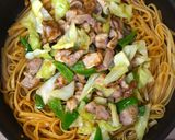 簡単絶品！春キャベツの回鍋肉パスタ作り方17写真
