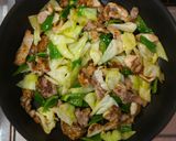 簡単絶品！春キャベツの回鍋肉パスタ作り方8写真