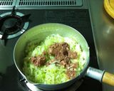 もう一品!!簡単キャベツとコンビーフ炒め作り方4写真
