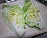 グリルドキャベツ✿味噌マヨソース添え作り方1写真