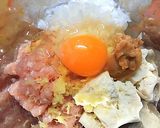 鶏胸挽き肉でヘルシー豆腐入り軟らか鶏団子作り方1写真